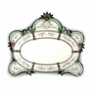 Murano glass mirror