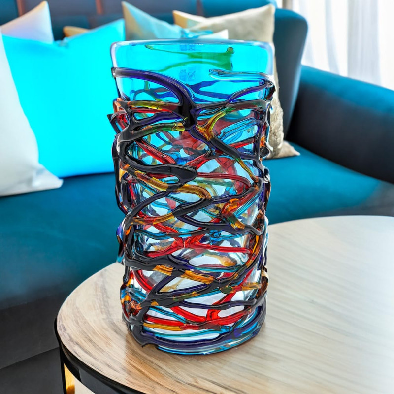 Vaso Made in Italy Azzurro