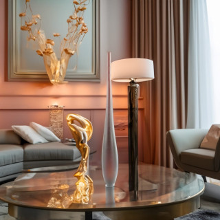 Murano Glass Vase Tall Vase