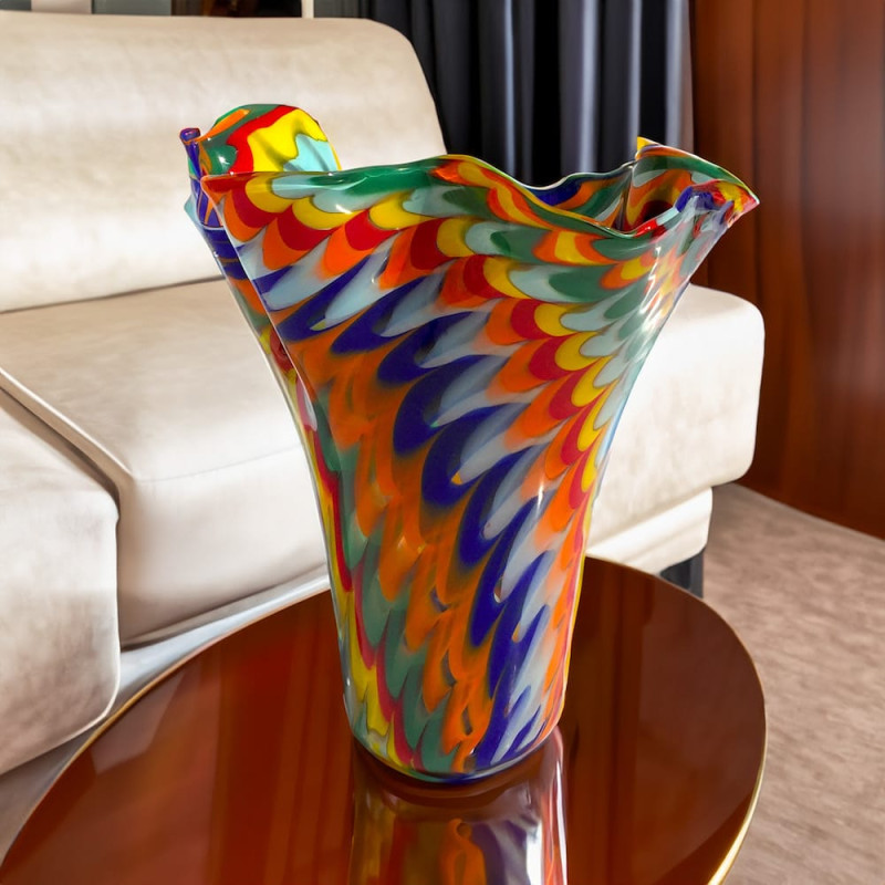 Murano Glass Vase Limited Edition