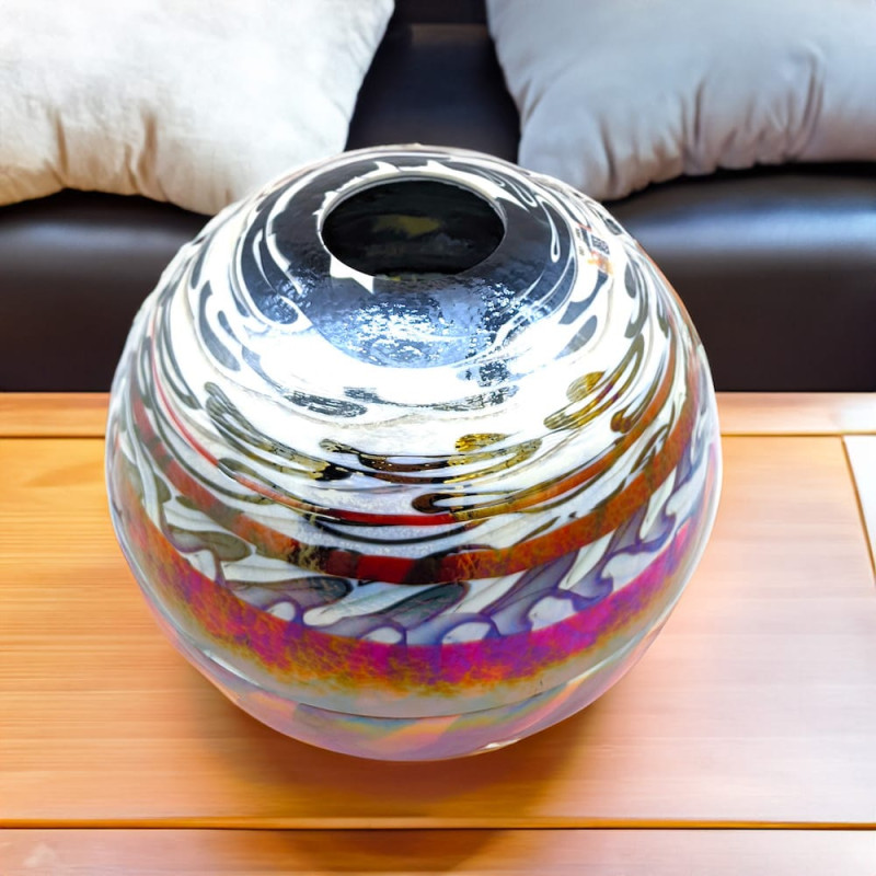 Murano Glass Vase Modern