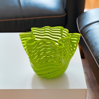 Murano Glass Vase Green