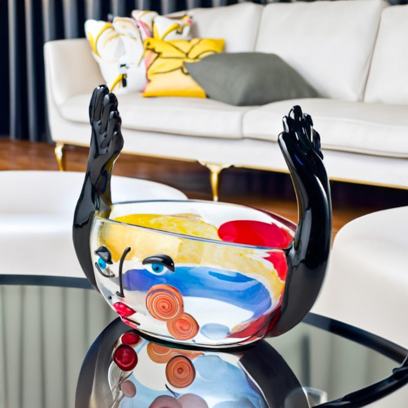 Murano Glass Vase Modern