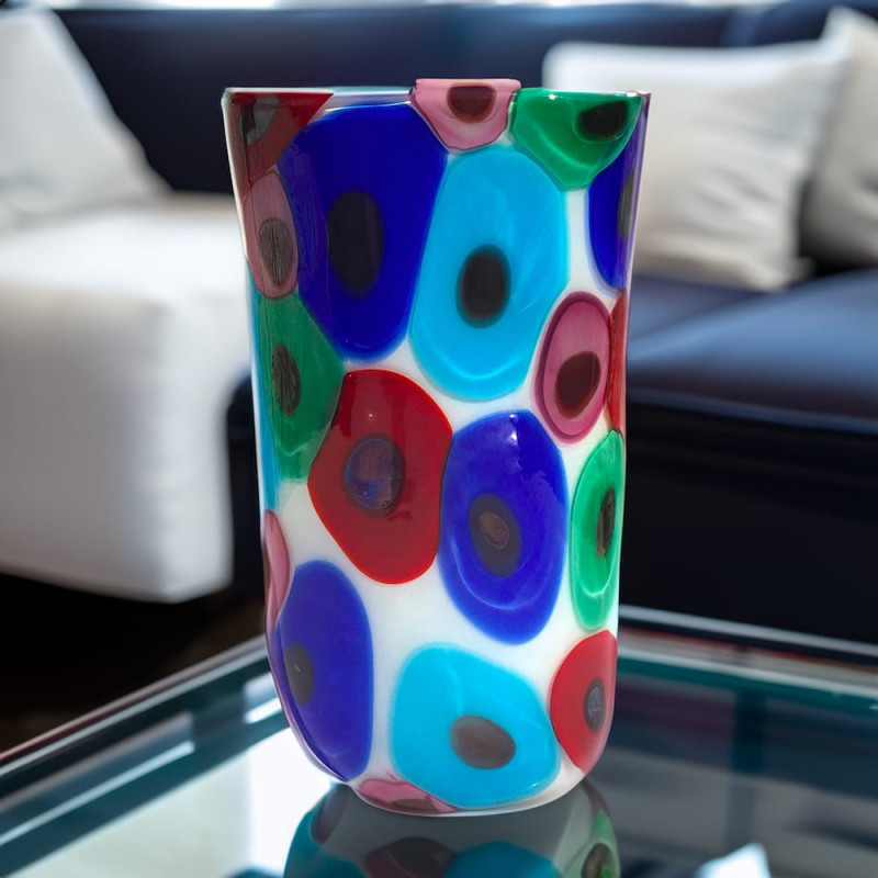 Murano Glass Vase Home Decor