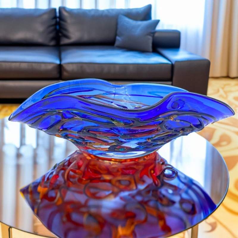 Murano Glass Bowl Handmade