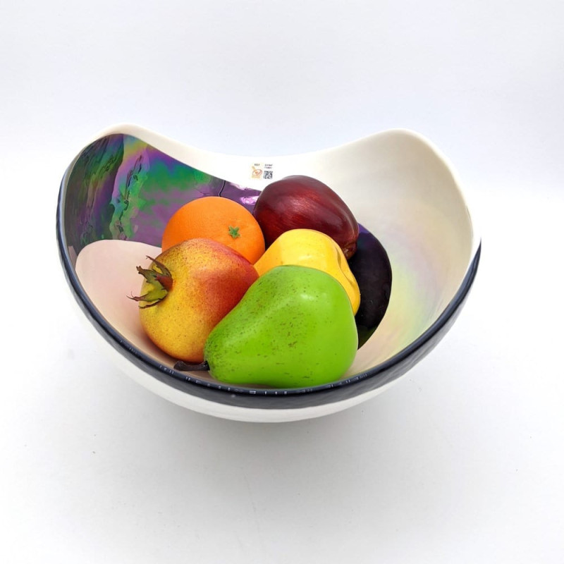 Vetro Murano Portafrutta Artistico