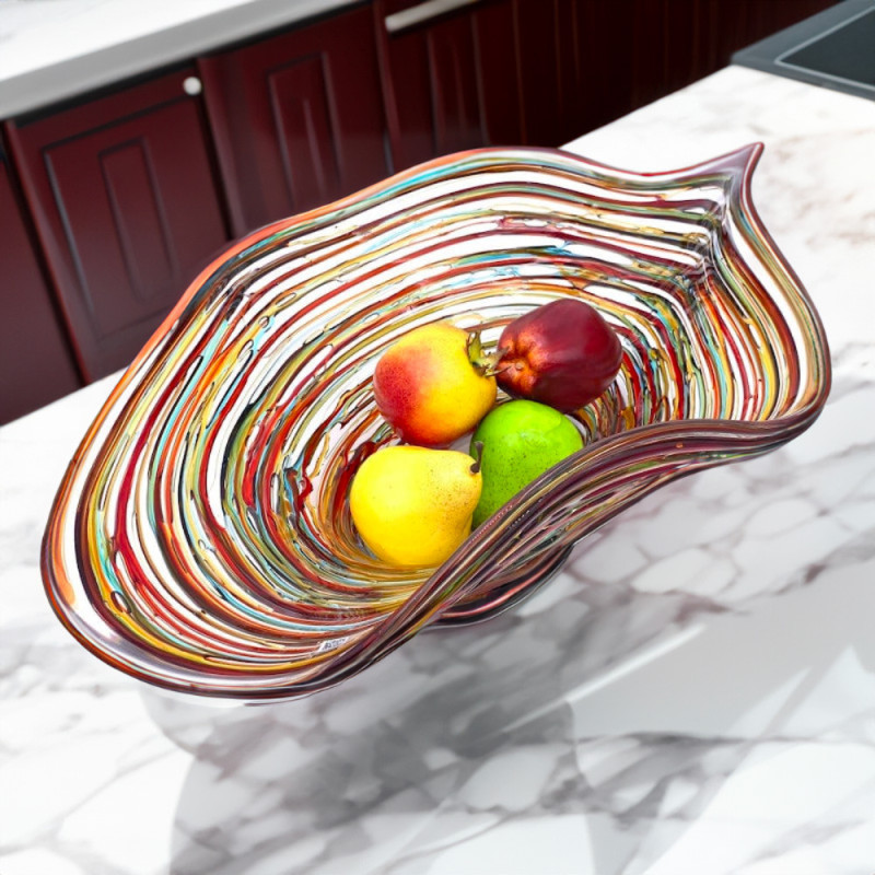 Murano Glass Bowl Dining Room