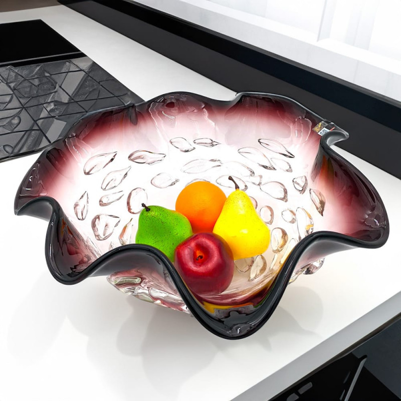 Murano Glass Bowl Made in Italy