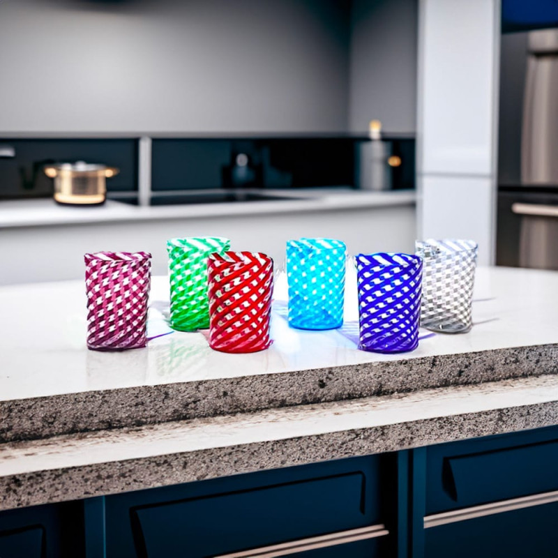 Murano Glass Tumblers Handmade