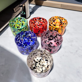 Set Coppette Vetro Murano