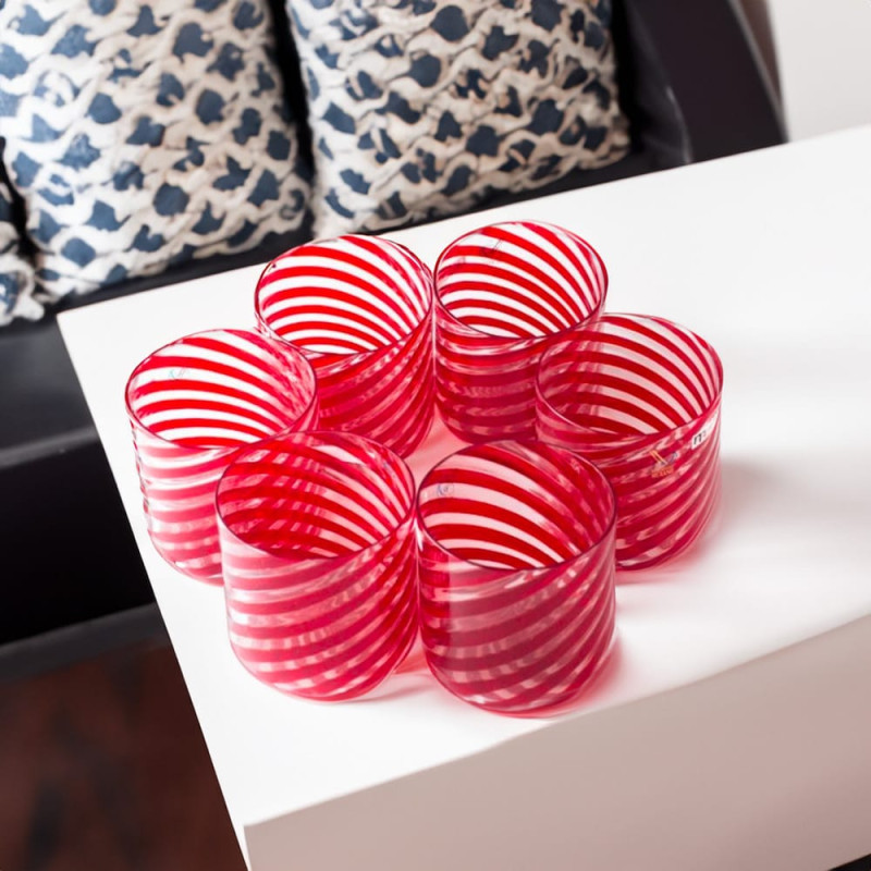 Murano Glass Tumblers Handmade