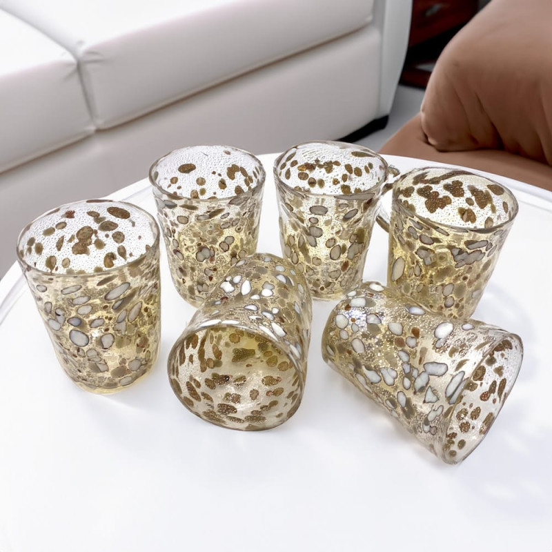 Murano Glass Tumblers Set