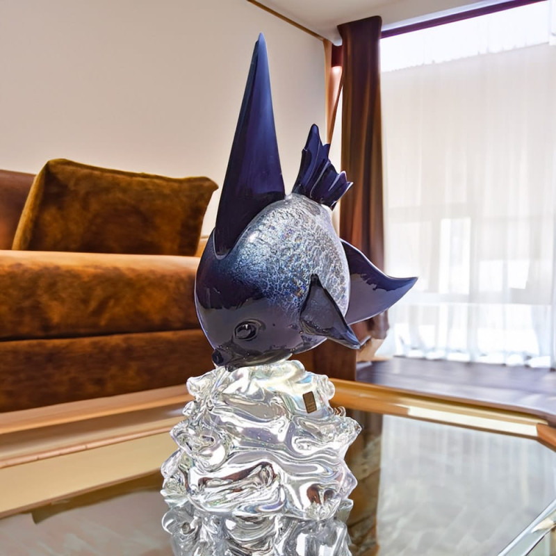 Murano Glass Sculpture Fish