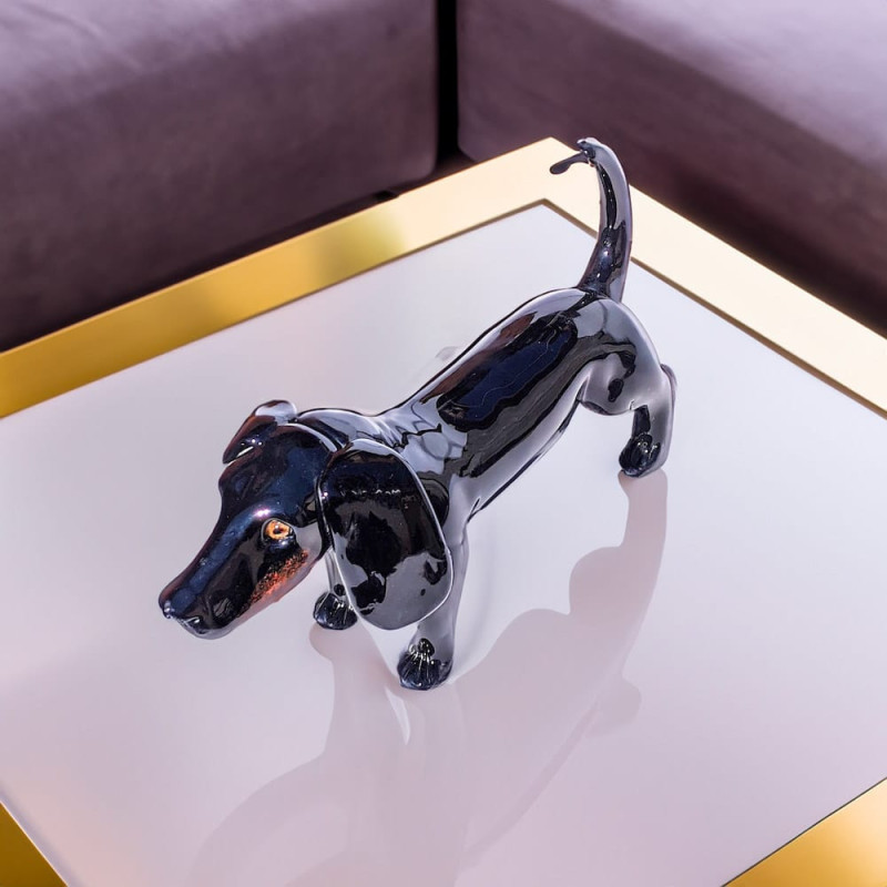 Murano Glass Sculpture Dog