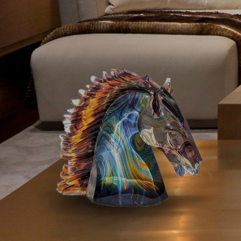 Murano glass Horse Head