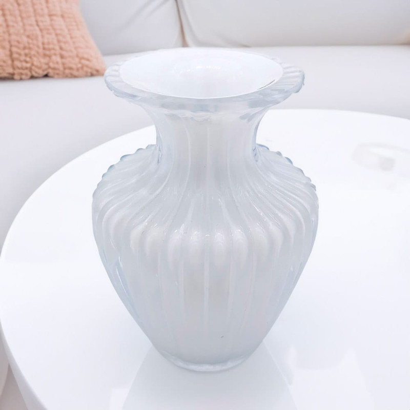Murano glass Vase White