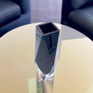 Murano glass Vase Black