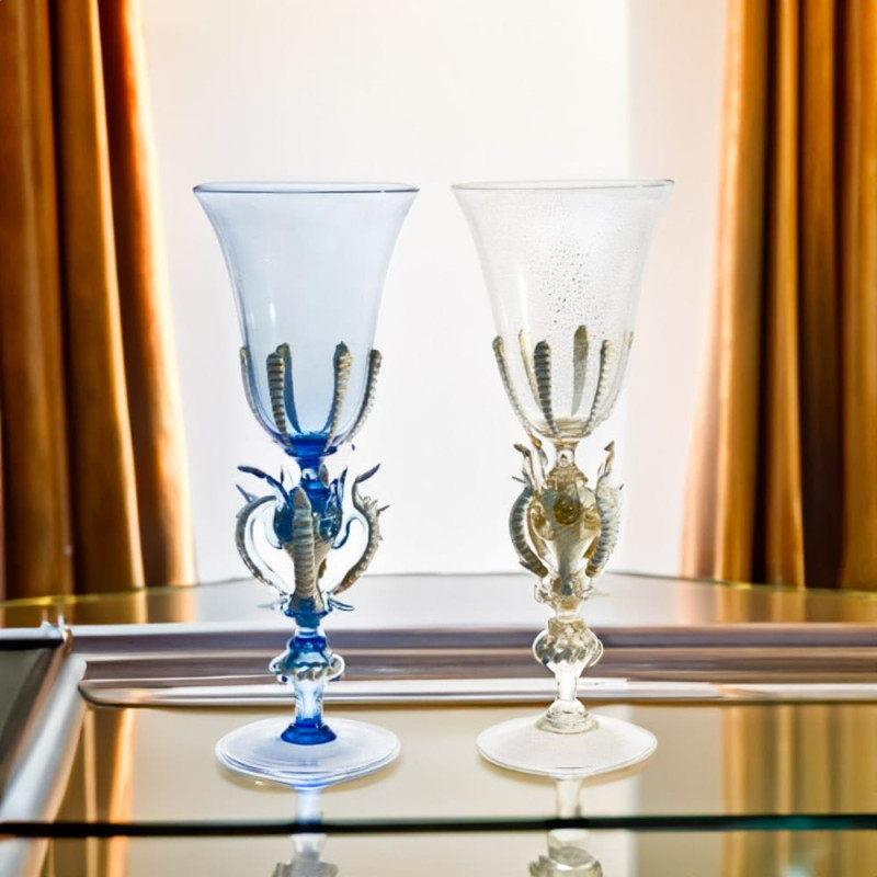 Murano Glass Goblets