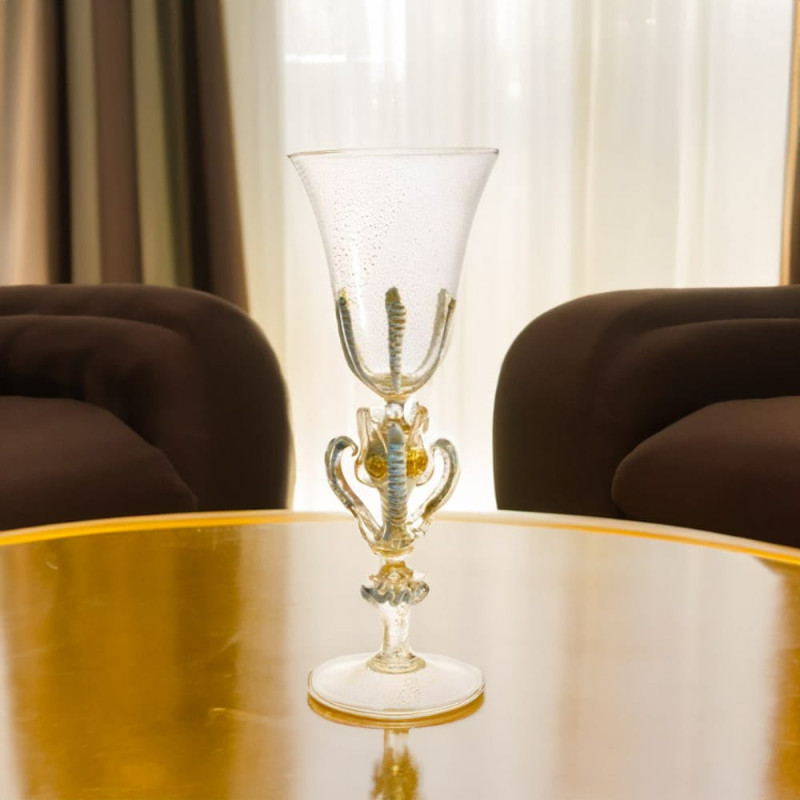 Murano Glass Goblet Luxury