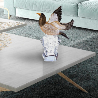 Scultura Colomba Vetro Murano