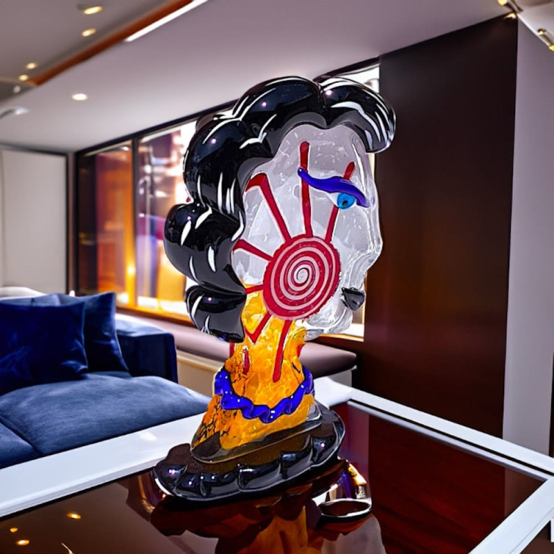 Original Picasso Head Sculpture