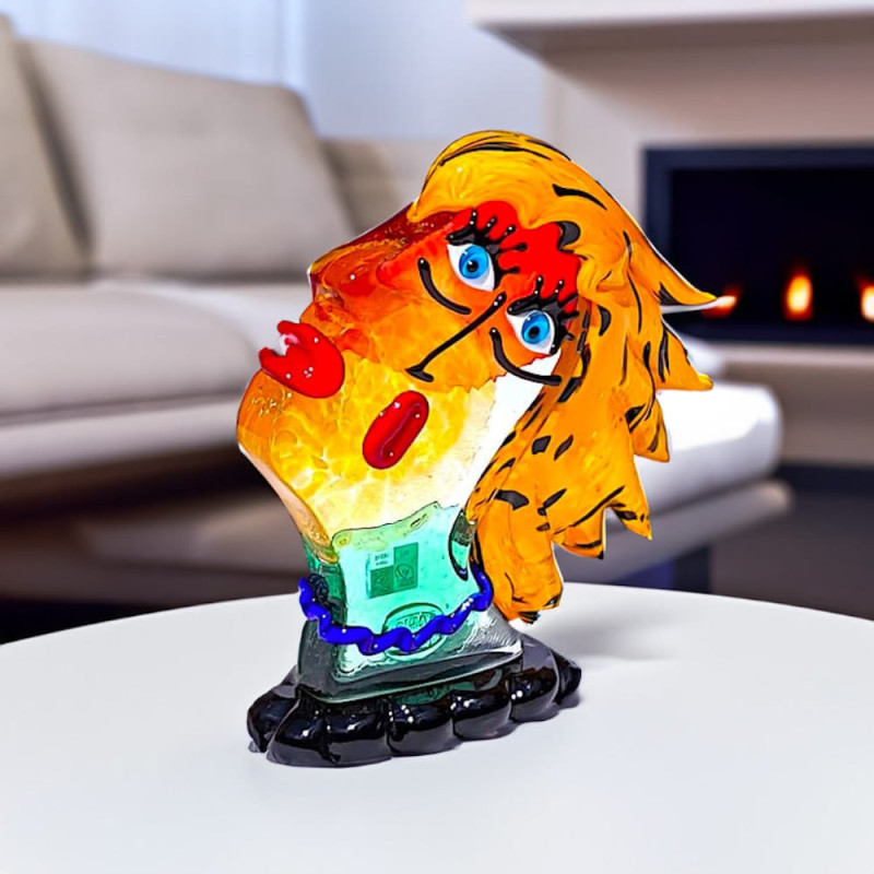 Head Sculpture Home Decor