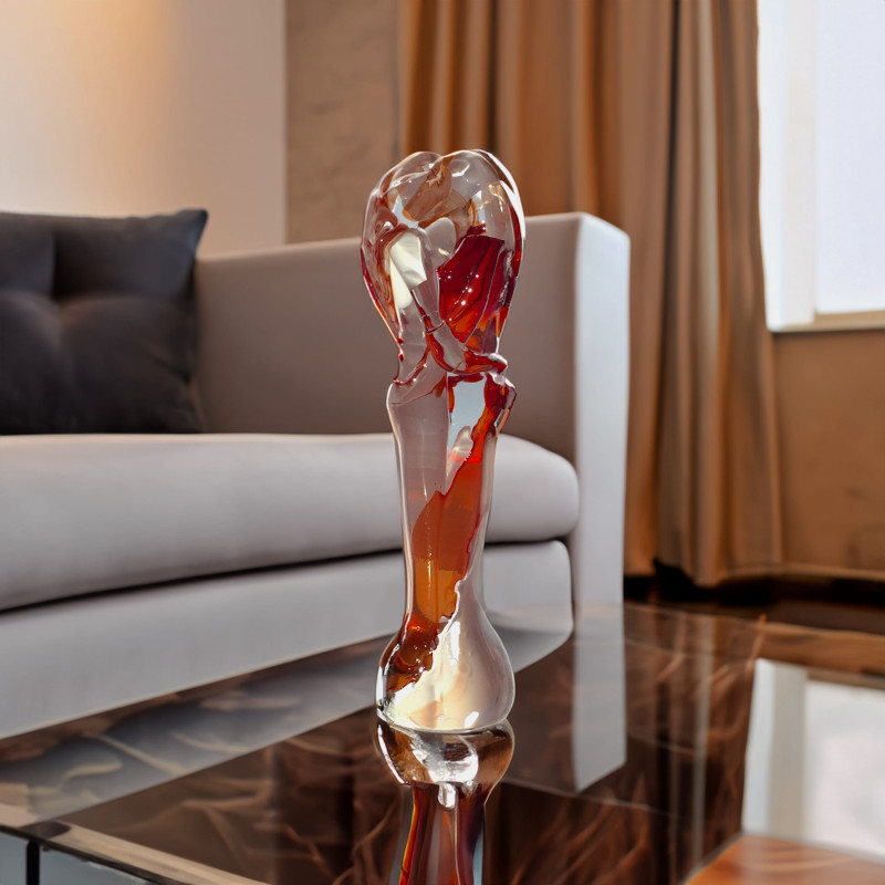 Abbraccio amore vetro murano