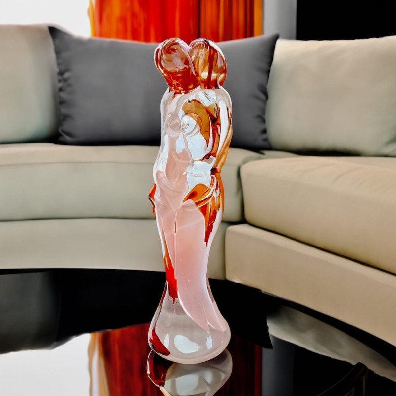 Idea regalo scultura amore rossa