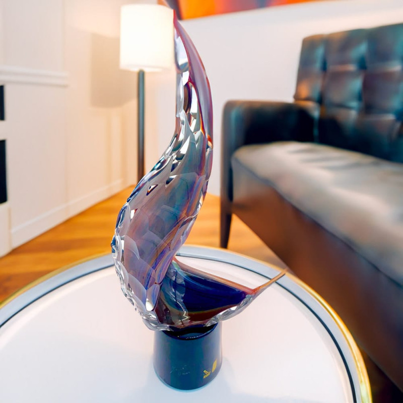 Murano glass home decor figure