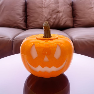 Murano glass pumpkin sculpture