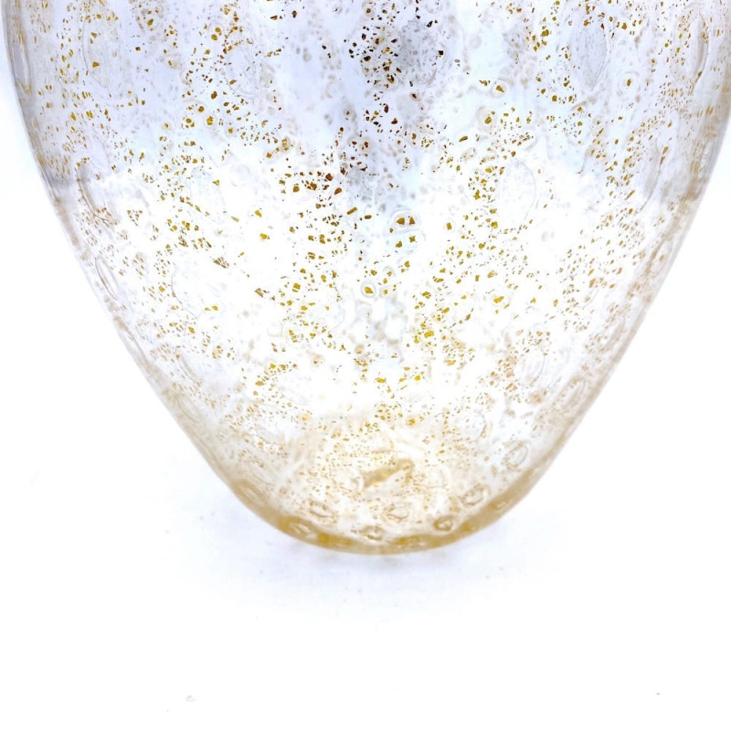 gold leaf Murano Vase