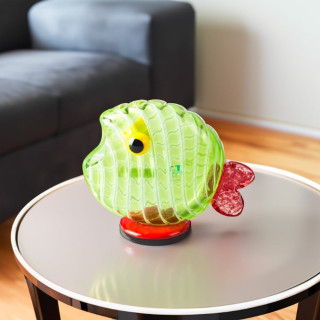 marine design blown-glass sculpture gift idea