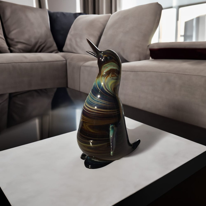 RICO Colorful penguin for home decor