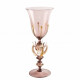 decorative goblet in murano glass
