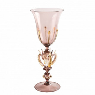 decorative goblet in murano glass