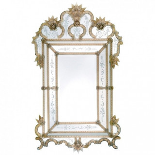 Elegante articolo di artigianato in vetro di Murano