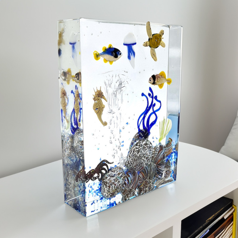 Acquario Vetro Idea Regalo