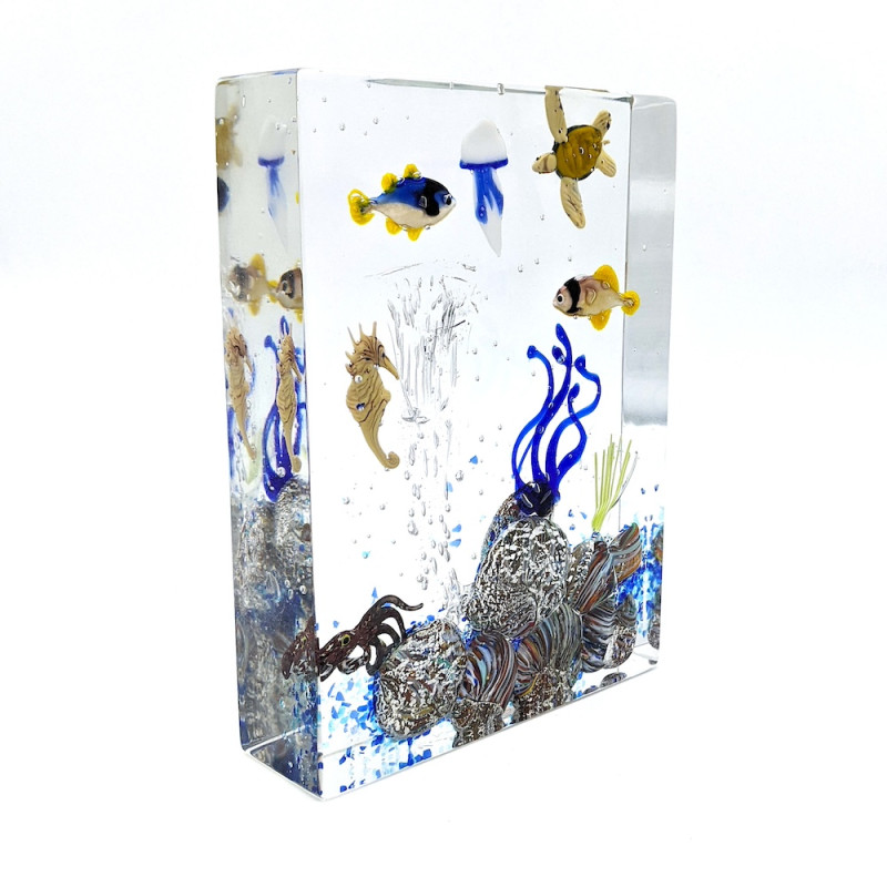 Murano Glass Tropical Aquarium
