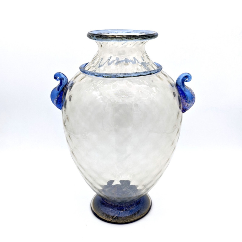 Vetro Murano Vaso Decorazione