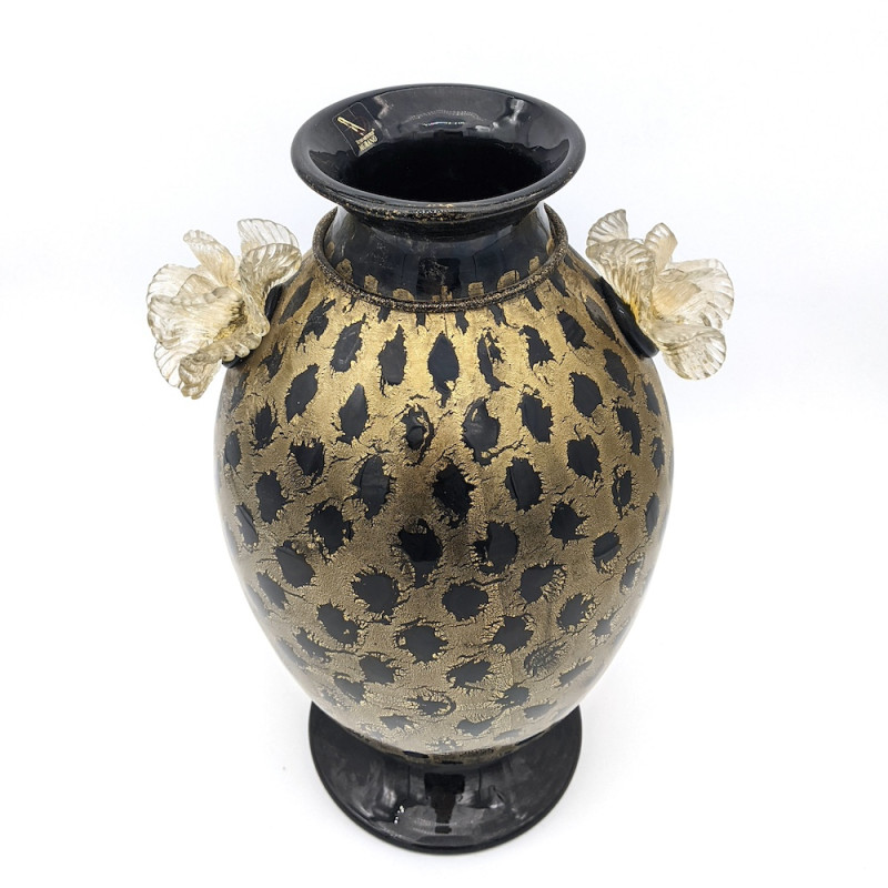 Crystal Murano Glass Vase