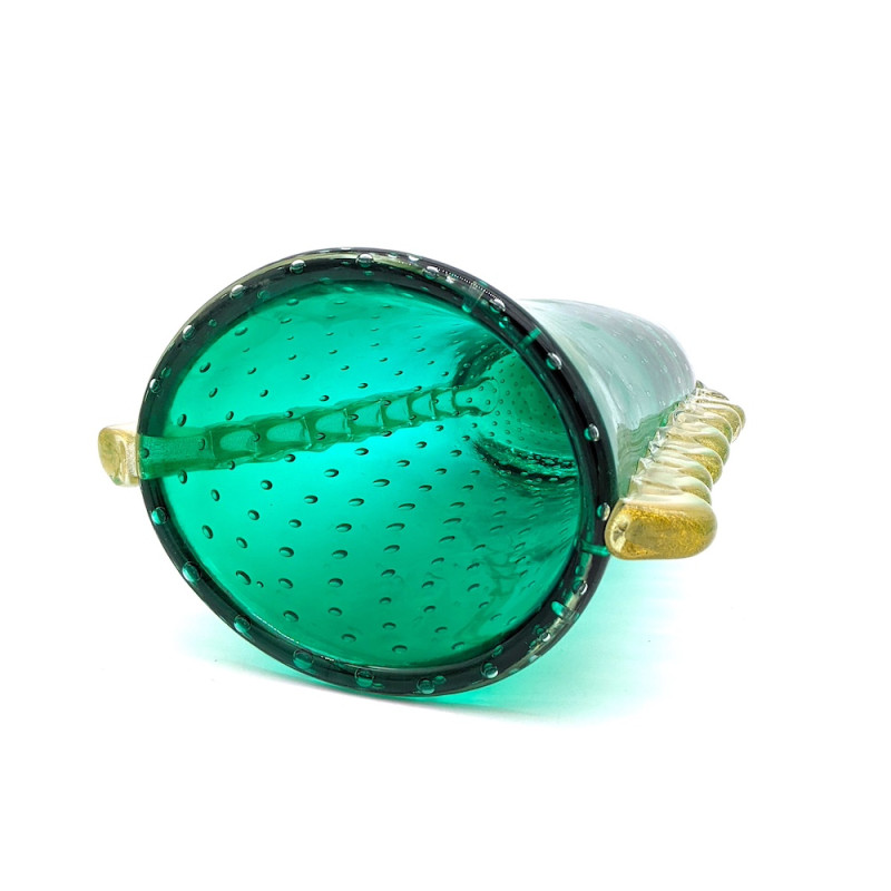 vaso moderno verde