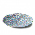ANTHEA multicolor murrine glass plate