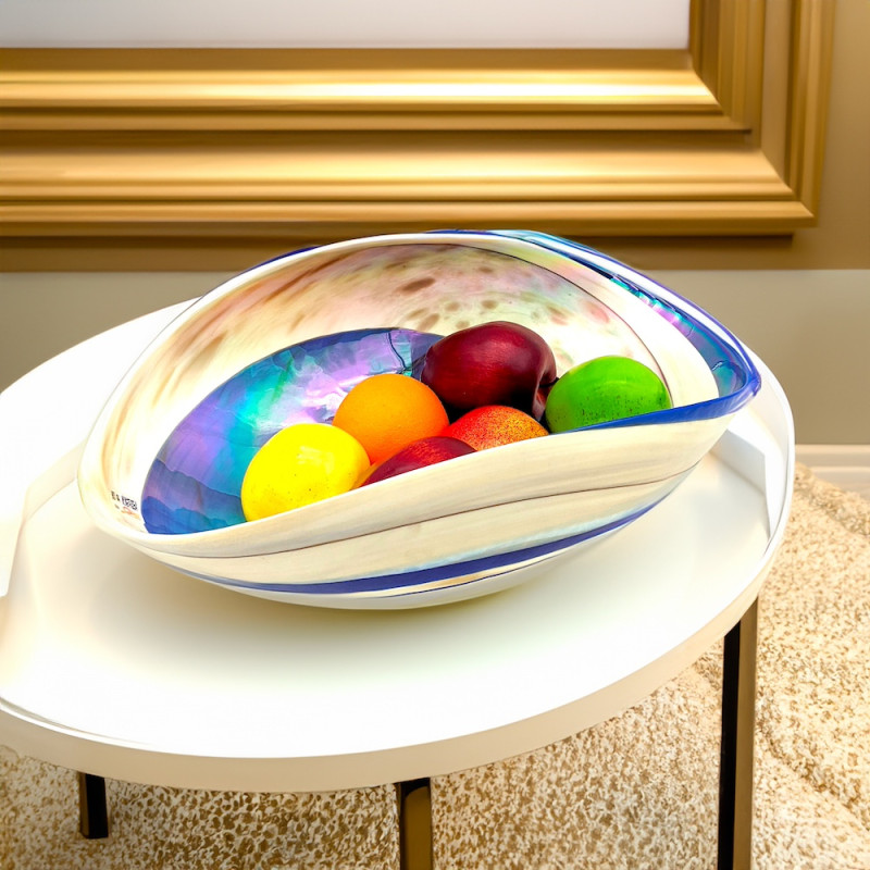 Elegant Blown Glass Centerpiece