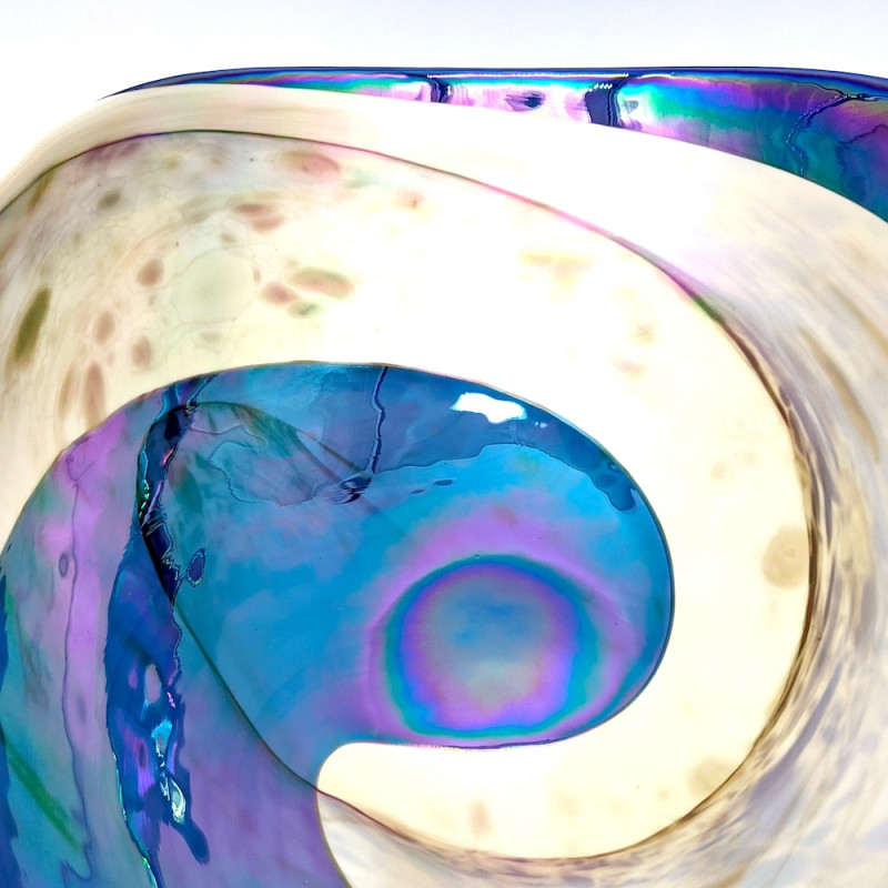 Centrotavola Vetro Madreperla