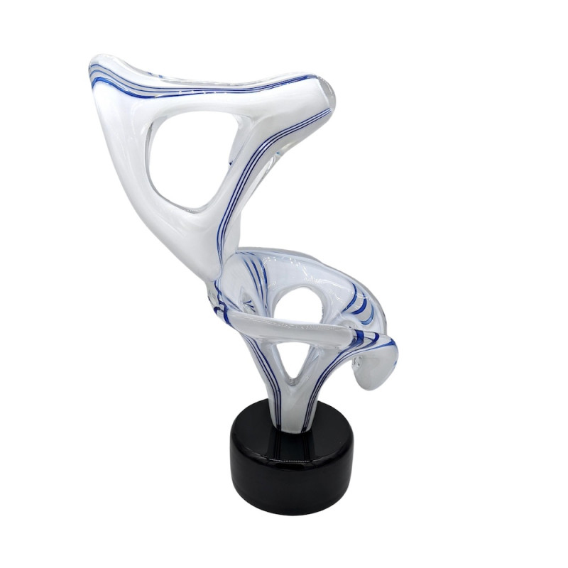 scultura contemporanea in vetro di Murano