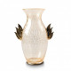 classic gold leaf vase