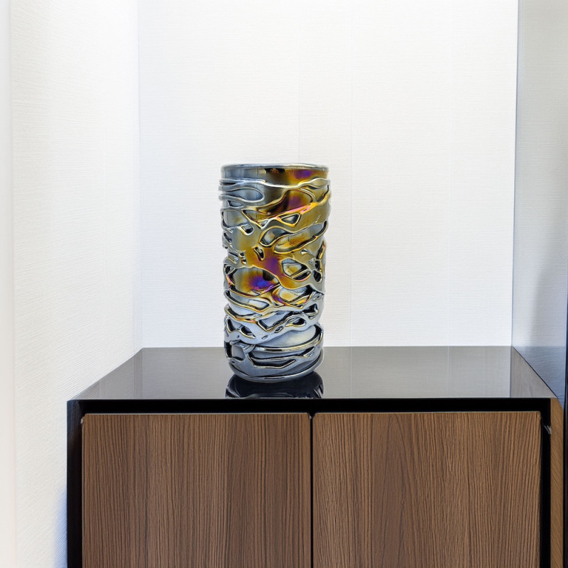 vaso cilindrico moderno e sofisticato