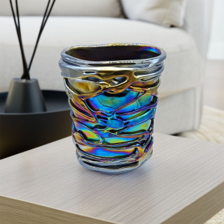 vaso nero stiloso e moderno