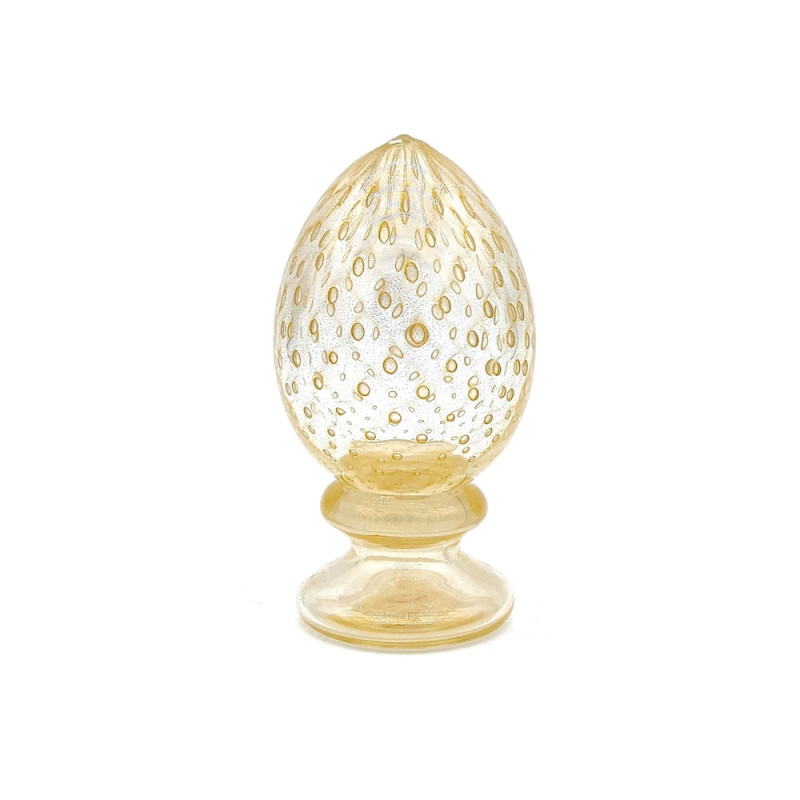 gold and crystal egg