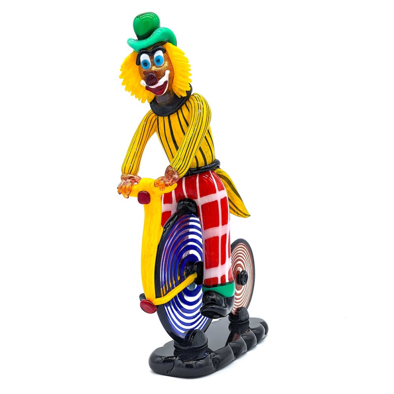 PIRELLO Simpatico pagliaccio su bicicletta